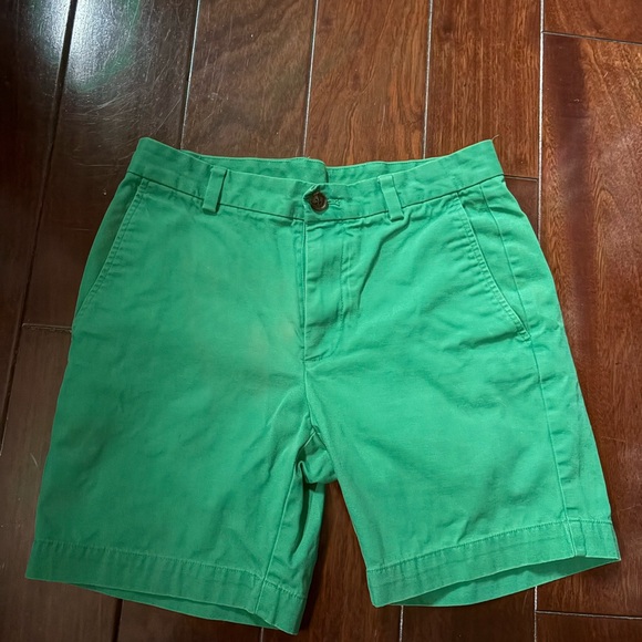 Brooks Brothers Green Flat Front Men's Shorts - Picture 1 of 6